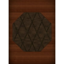 Dalyn Dover Area Rug DV11 Dv11 Fudge Lines Diamonds 6' x 6' Octagon