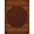 thumbnail image 1 of Dalyn Dover Area Rug DV11 Dv11 Paprika Lines Diamonds 4' x 4' Octagon, 1 of 1