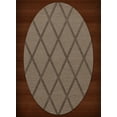 thumbnail image 1 of Dalyn Dover Area Rug DV11 Dv11 Stone Lines Diamonds 12' x 18' Oval, 1 of 1