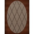 thumbnail image 1 of Dalyn Dover Area Rug DV11 Dv11 Stone Lines Diamonds 4' x 6' Oval, 1 of 1