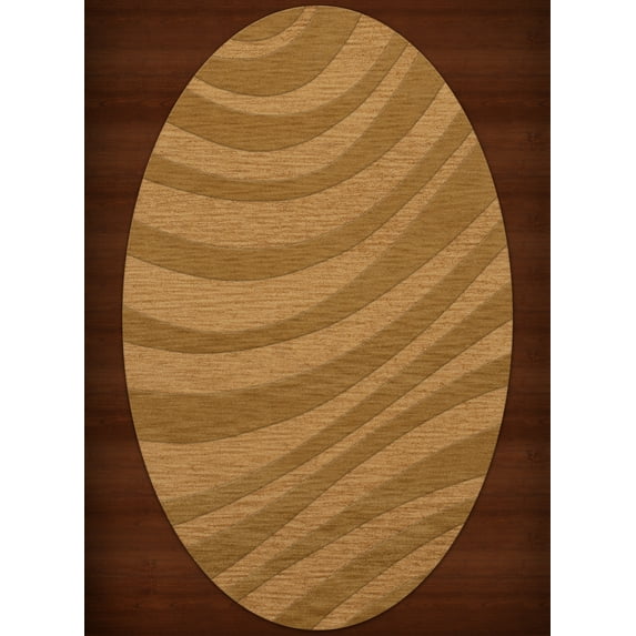 Dalyn Dover Area Rug DV12 Dv12 Cornmaze Waves Swirls 3' x 5' Oval