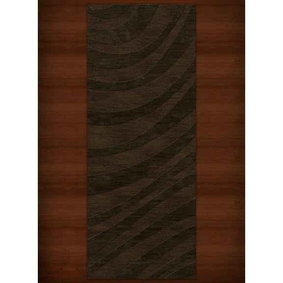 Dalyn Dover Area Rug DV12 Dv12 Fudge Waves Swirls 2' 6" x 10' Rectangle
