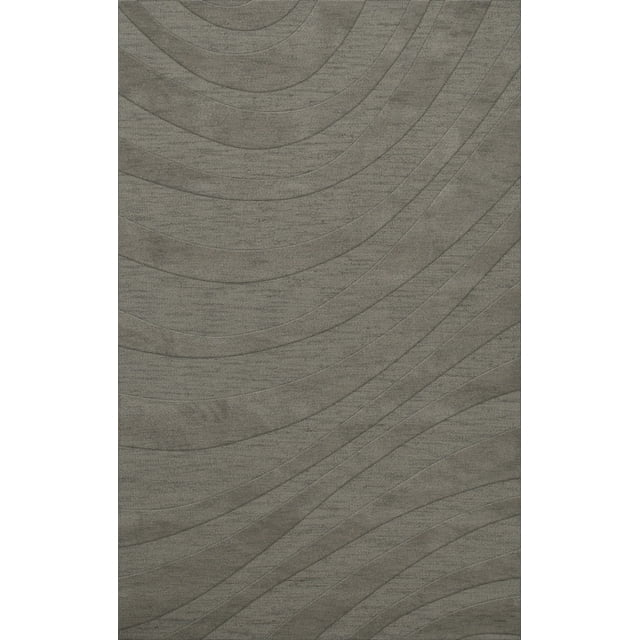 Dalyn Dover Area Rug DV12 Dv12 Silver Waves Swirls 12' x 15' Rectangle