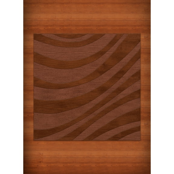 Dalyn Dover Area Rug DV12 Dv12 Spice Waves Swirls 8' x 8' Square