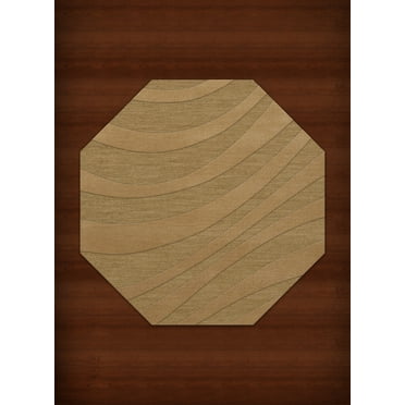 Dalyn Dover Area Rug DV12 Dv12 Wheat Waves Swirls 6' x 6' Octagon