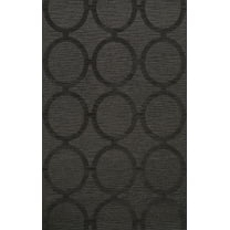 Dalyn Dover Area Rug DV14 Dv14 Ash Circles Rings 3' x 5' Rectangle