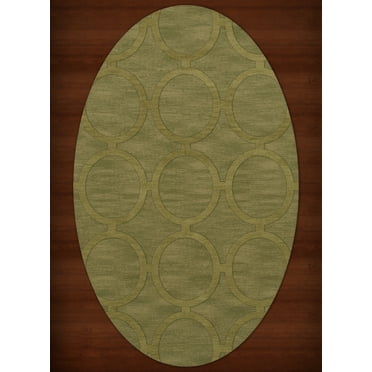 Dalyn Dover Area Rug DV14 Dv14 Pear Circles Rings 10' x 14' Oval
