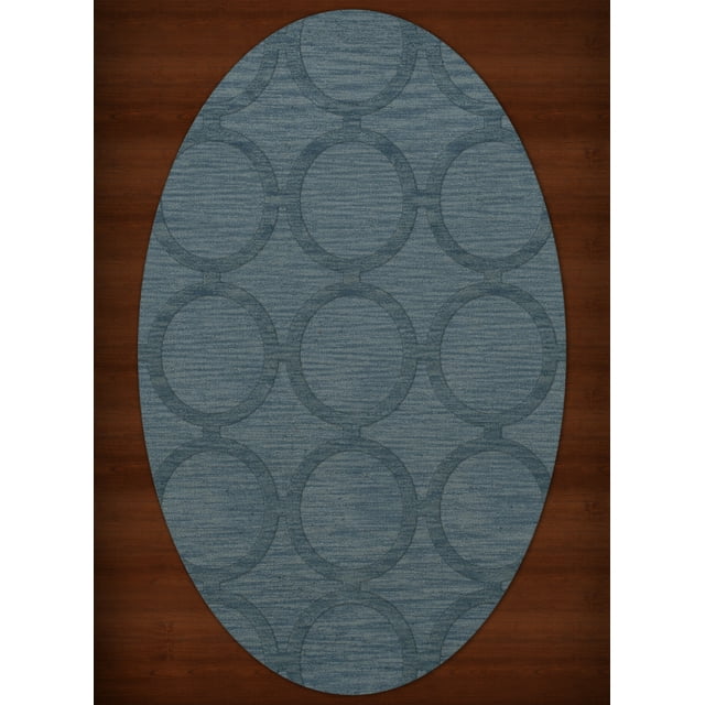 Dalyn Dover Area Rug DV14 Dv14 Sky Circles Rings 10' x 14' Oval