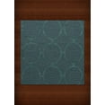 thumbnail image 1 of Dalyn Dover Area Rug DV14 Dv14 Teal Circles Rings 4' x 4' Square, 1 of 1