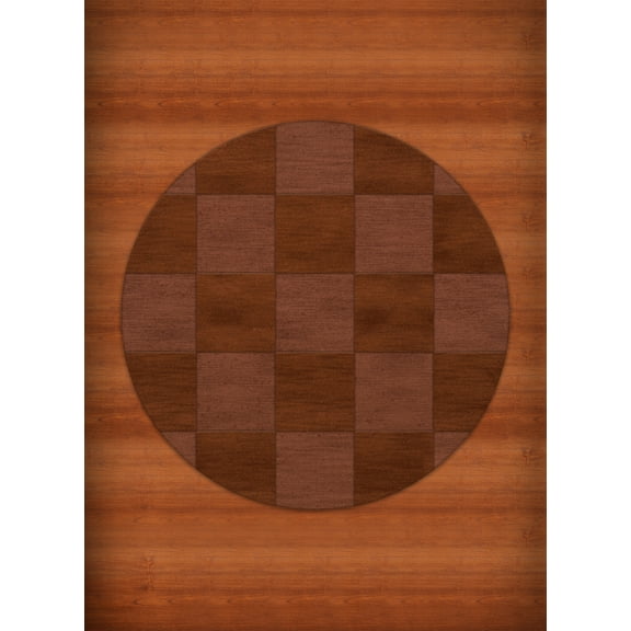Dalyn Dover Area Rug DV15 Dv15 Spice Checkered Boxes 10' x 10' Round