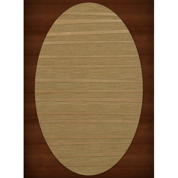 Dalyn Dover Area Rug DV16 Dv16 Wheat Stripes Lines 10' x 14' Oval