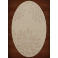 thumbnail image 1 of Dalyn Dover Area Rug DV17 Dv17 Linen Floral Leaves 12' x 15' Oval, 1 of 2