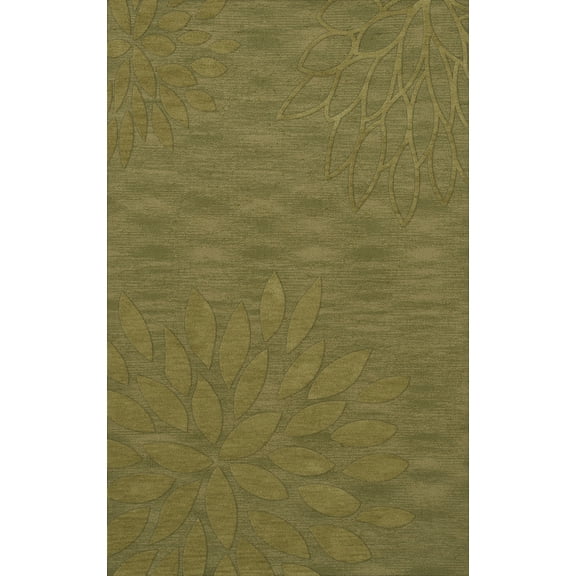 Dalyn Dover Area Rug DV17 Dv17 Pear Floral Leaves 4' x 6' Rectangle