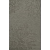 Dalyn Dover Area Rug DV17 Dv17 Silver Floral Leaves 4' x 6' Rectangle