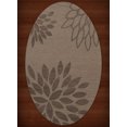 thumbnail image 1 of Dalyn Dover Area Rug DV17 Dv17 Stone Floral Leaves 6' x 9' Oval, 1 of 1