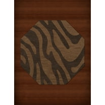 Dalyn Dover Area Rug DV2 Dv2 Caramel Swirls Lines 10' x 10' Octagon