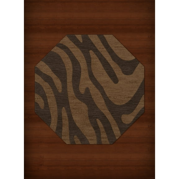 Dalyn Dover Area Rug DV2 Dv2 Caramel Swirls Lines 10' x 10' Octagon