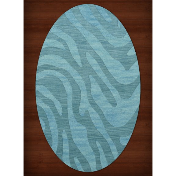 Dalyn Dover Area Rug DV2 Dv2 Peacock Swirls Lines 10' x 14' Oval