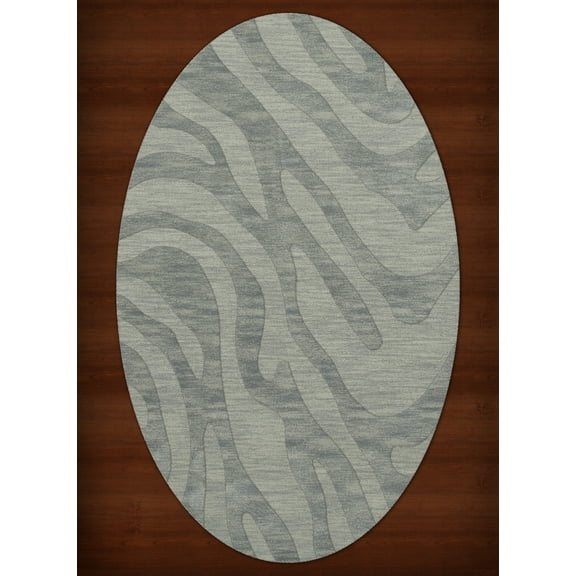 Dalyn Dover Area Rug DV2 Dv2 Seaglass Swirls Lines 8' x 10' Oval