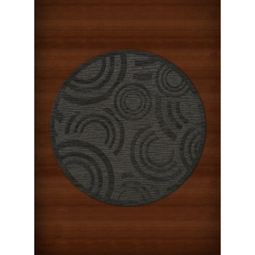 Dalyn Dover Area Rug DV3 Dv3 Ash Circles Loops 10' x 10' Round