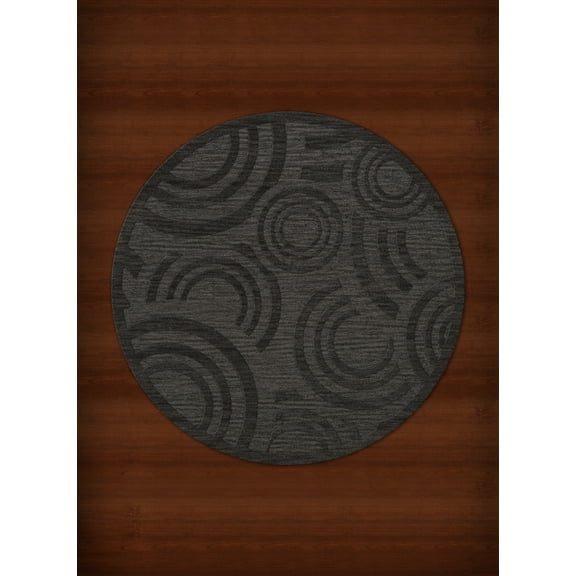Dalyn Dover Area Rug DV3 Dv3 Ash Circles Loops 10' x 10' Round