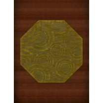 Dalyn Dover Area Rug DV3 Dv3 Avocado Circles Loops 10' x 10' Octagon