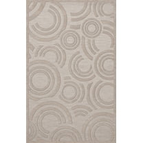 Dalyn Dover Area Rug DV3 Dv3 Putty Circles Loops 10' x 14' Rectangle