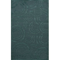 Dalyn Dover Area Rug DV3 Dv3 Teal Circles Loops 3' x 5' Rectangle
