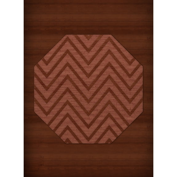 Dalyn Dover Area Rug DV4 Dv4 Coral Lines Stripes 6' x 6' Octagon