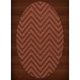 thumbnail image 1 of Dalyn Dover Area Rug DV4 Dv4 Coral Lines Stripes 6' x 9' Oval, 1 of 1