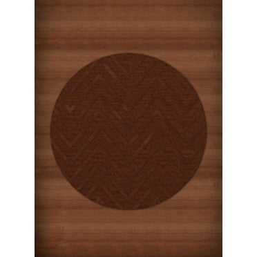 Dalyn Dover Area Rug DV4 Dv4 Paprika Lines Stripes 6' x 6' Round