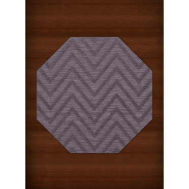 Dalyn Dover Area Rug DV4 Dv4 Viola Lines Stripes 10' x 10' Octagon