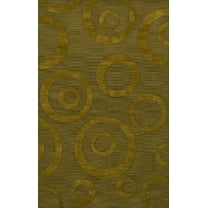 Dalyn Dover Area Rug DV5 Dv5 Avocado Bubbles Circles 10' x 14' Rectangle