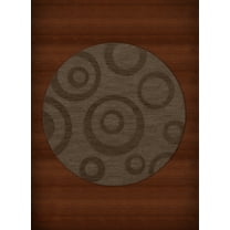 Dalyn Dover Area Rug DV5 Dv5 Mocha Bubbles Circles 10' x 10' Round