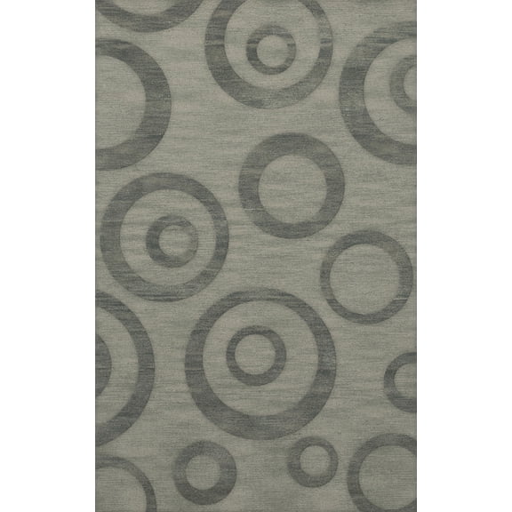 Dalyn Dover Area Rug DV5 Dv5 Spa Bubbles Circles 8' x 10' Rectangle