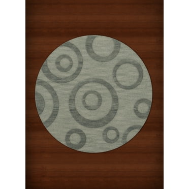 Dalyn Dover Area Rug DV5 Dv5 Spa Bubbles Circles 8' x 8' Round