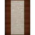 thumbnail image 1 of Dalyn Dover Area Rug DV6 Dv6 Putty Blocks Squares 2' 6" x 10' Rectangle, 1 of 1