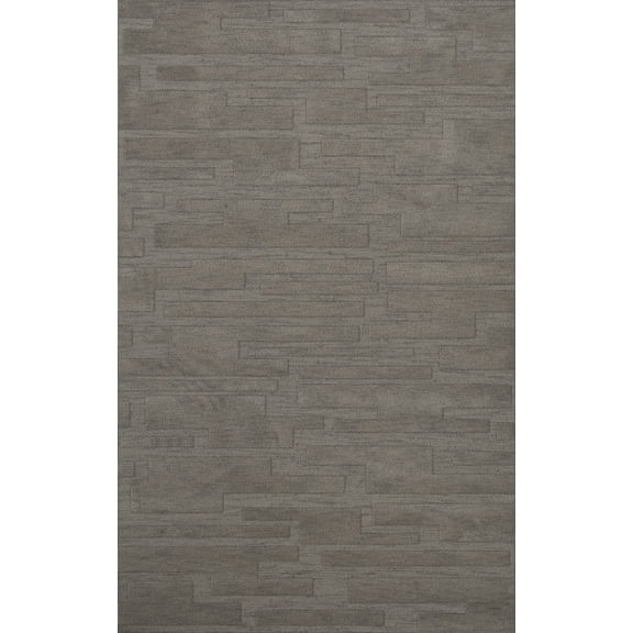 Dalyn Dover Area Rug DV6 Dv6 Silver Blocks Squares 12' x 15' Rectangle