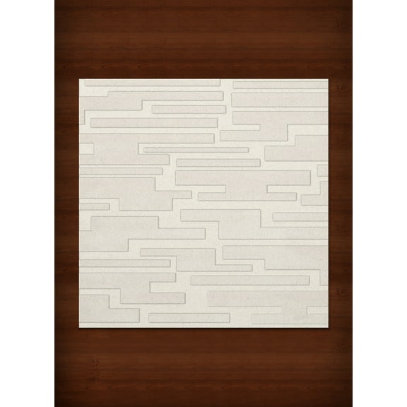 Dalyn Dover Area Rug DV6 Dv6 Snow Blocks Squares 12' x 12' Square