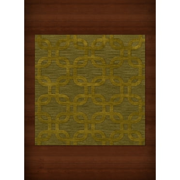 Dalyn Dover Area Rug DV7 Dv7 Avocado Rectangles Loops 6' x 6' Square