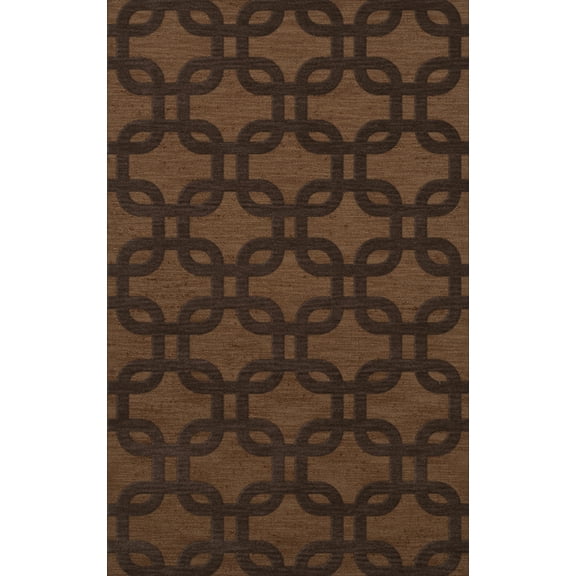 Dalyn Dover Area Rug DV7 Dv7 Caramel Rectangles Loops 12' x 15' Rectangle