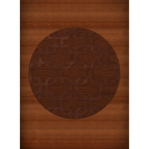 Dalyn Dover Area Rug DV7 Dv7 Paprika Rectangles Loops 8' x 8' Round