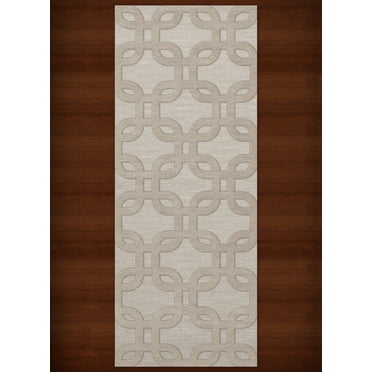 Dalyn Dover Area Rug DV7 Dv7 Putty Rectangles Loops 2' 6" x 10' Rectangle