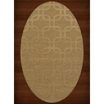 Dalyn Dover Area Rug DV7 Dv7 Wheat Rectangles Loops 3' x 5' Oval