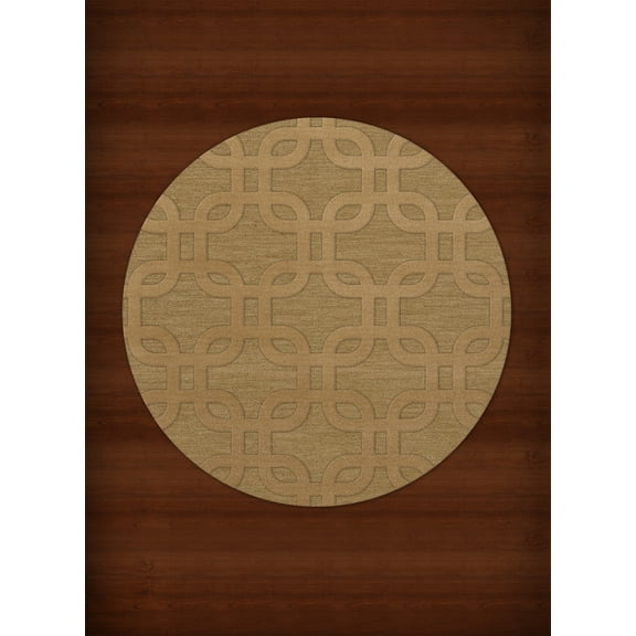 Dalyn Dover Area Rug DV7 Dv7 Wheat Rectangles Loops 8' x 8' Round
