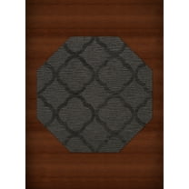 Dalyn Dover Area Rug DV8 Dv8 Ash Quaterfoil Trellis 8' x 8' Octagon
