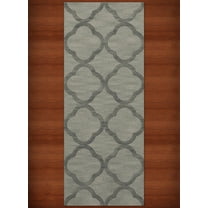 Dalyn Dover Area Rug DV8 Dv8 Spa Quaterfoil Trellis 2' 6" x 8' Rectangle