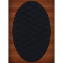 Dalyn Dover Area Rug DV9 Dv9 Black Grid Waves 10' x 14' Oval