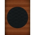 thumbnail image 1 of Dalyn Dover Area Rug DV9 Dv9 Black Grid Waves 12' x 12' Round, 1 of 5