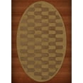 thumbnail image 1 of Dalyn Dover Area Rug DV9 Dv9 Gold Dust Grid Waves 9' x 12' Oval, 1 of 5